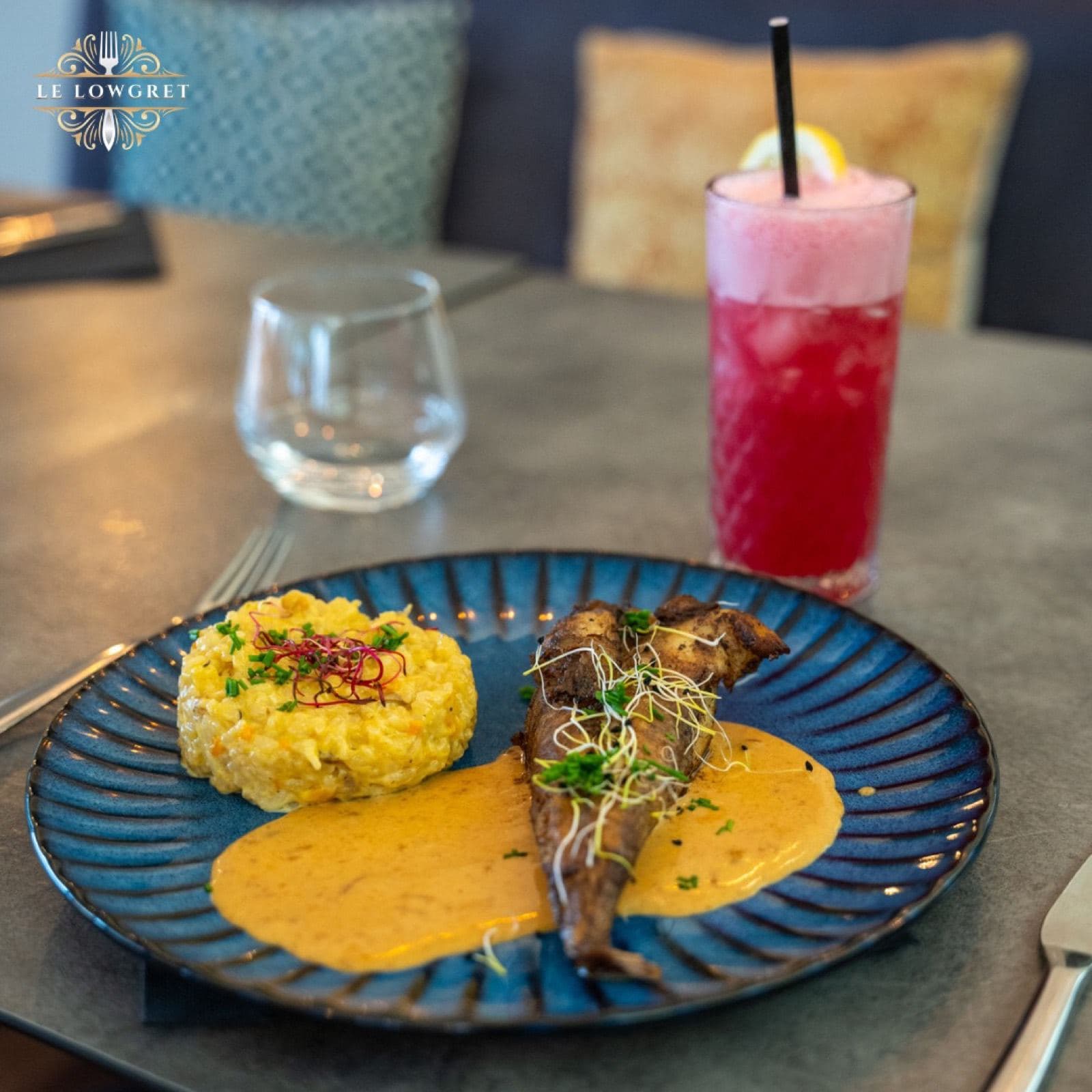 Repas au Lowgret, restaurant du golf de Garat — Garat, Charente